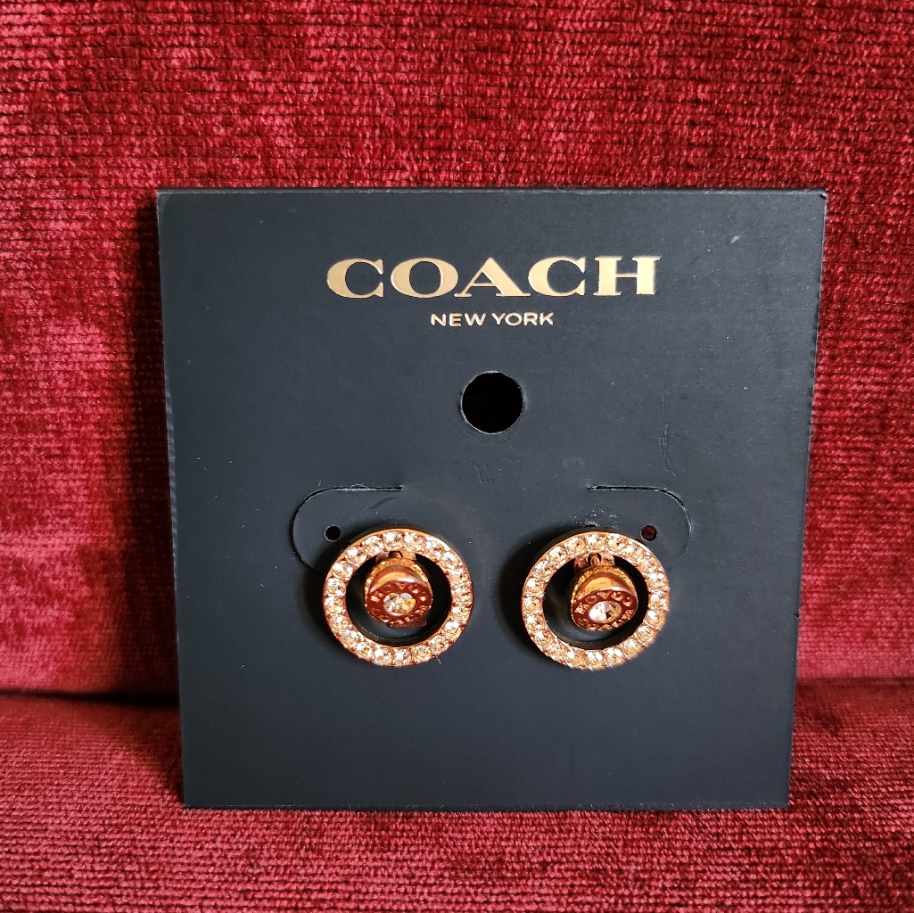 Coach Earrings - Euc
